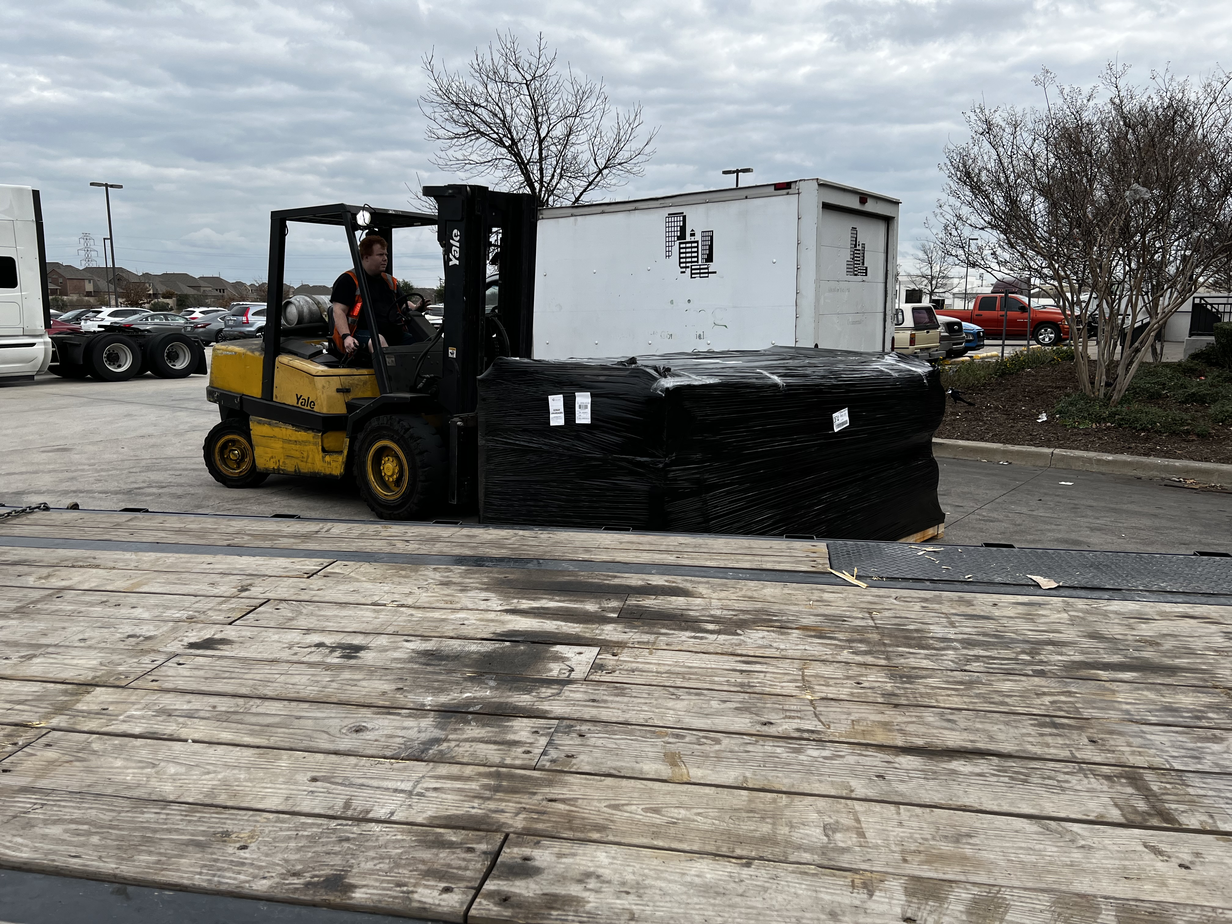 Export cargo loading